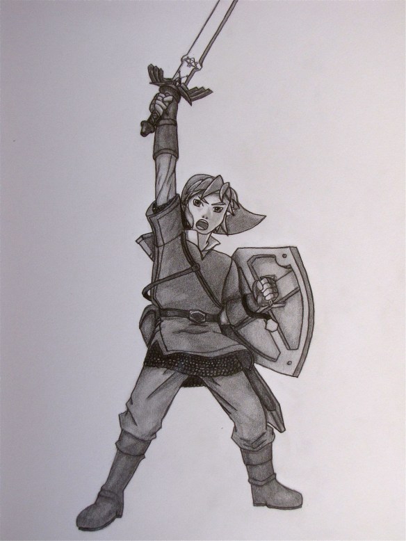 Besides being brave and noble, Link has a great fashion sense.