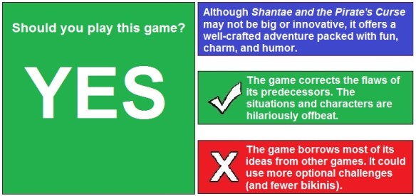 TMTF Reviews - Shantae and the Pirate's Curse