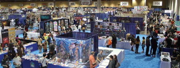 This is a typical con, minus the suffocating crowds of geeks.