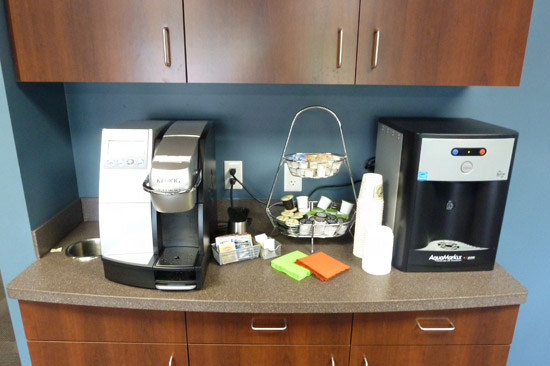 It is a truth universally acknowledged that the coffee station is by far the most important feature of any workplace.