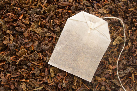 Tea bag and loose leaf tea
