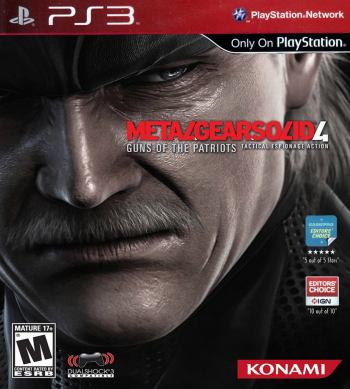 MGS4 cover