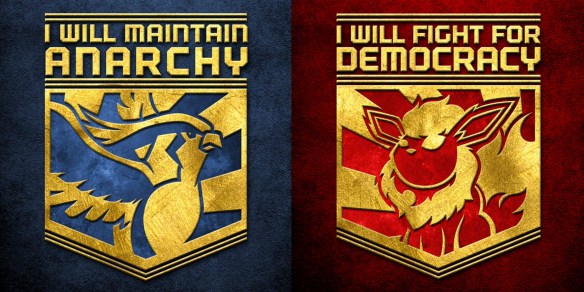 Anarchy Vs. Democracy