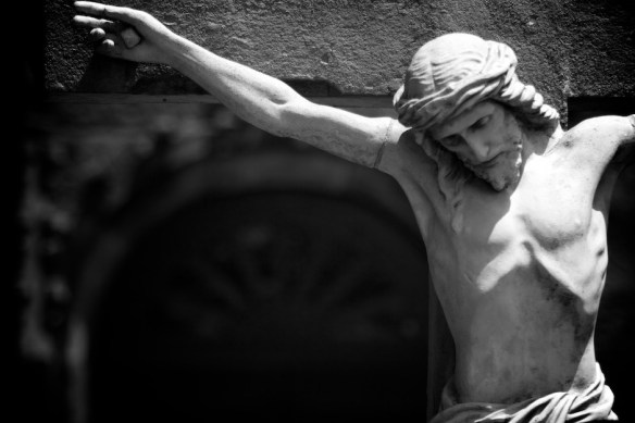 Crucifixion statue