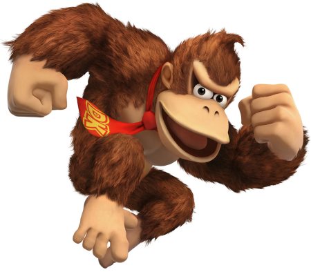 Donkey Kong's necktie
